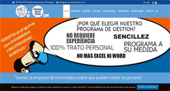 Desktop Screenshot of programafacildegestion.com
